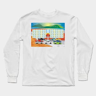 Schreiber Boulevard with German Sports Cars Long Sleeve T-Shirt